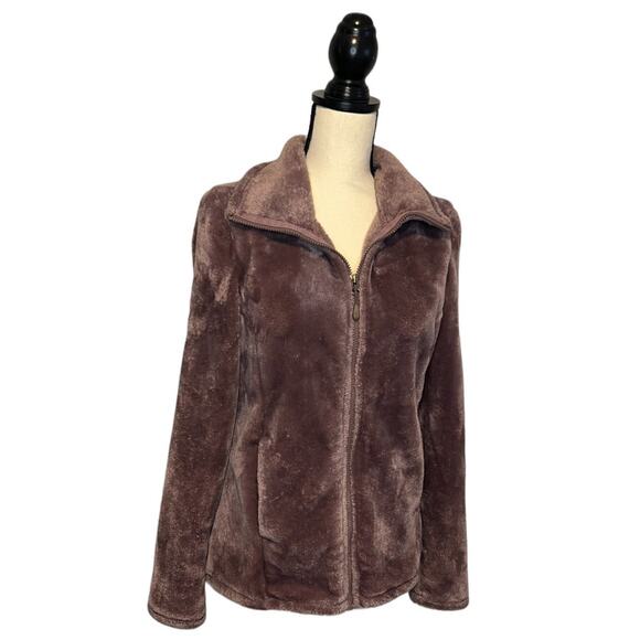 32 Degree Heat Flush Jacket Womens Size Small Mauve Purple Full Zip Cozy Pockets - Picture 2 of 7